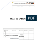 PLAN DE CALIDAD PEVOEX - Final