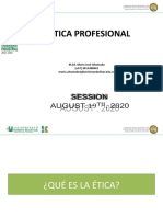 Etica Profesional - Segunda Sesion