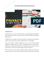 Right To Privacy