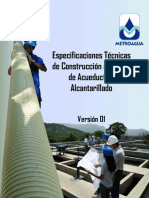 Especificaciones Tecnicas Metroagua SA ESP (Grupo INASSA S.a. Barranquilla, CO)