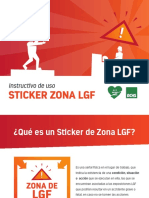 3 Sticker LGF - Instructivo de Uso