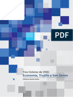 Tres Ciclones de 1930 Economía Trujillo y San Zenón