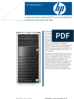 ML110 G4 Data Sheet - Esp