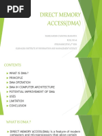 Direct Memory Access (Dma)