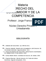 Presentación de La Materia Derecho Del Consumidor y de La Competencia Unisabaneta 1