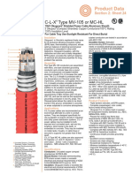 C-L-X Type MV-105 or MC-HL: Product Data