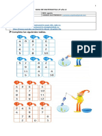 Guia Matematica 2ºb. Agosto 2021