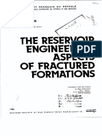 Reservoir Engineering Aspect of Fractured Formations