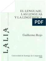 El lenguaje, las lenguas y la linguística 