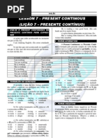 Download 07-Lesson 7 present continuous by Werner Borges SN52447519 doc pdf