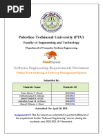 Palestine Techinical University (PTU) : Software Engineering Requirements Document