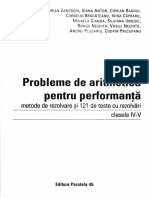 Probleme de Aritmetica Pentru Performanta - Clasele 4-5 - Adrian Zanoschi