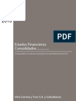 Estados Financieros Consolidados: Viña Concha y Toro S.A. y Subsidiarias