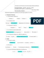 Examen Multiopción Manejo de Frecuencias 1 - Proceso Cognitivo