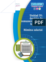 Unidad lV - Tema 5, Elaboración de nómina GP