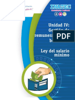 Unidad LV - Tema 2, Ley Del Salario Mã - Nimo