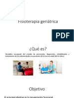 Fisioterapia Geriátrica