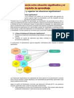 Separata Coherencia Entre La Situación Significativa y El Propósito de Aprendizaje