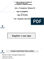 Propriedades e processos de obtenção de ligas de magnésio