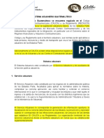 SEMANA 5 COMERCIO INTERNACIONAL Sistema Aduanero