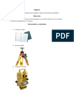 Levantamiento Topografico