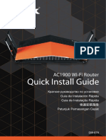 Quick Installation Guide: Ac1900 Wi-Fi Router Dir-879