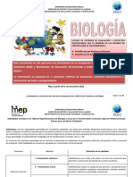 Tabla de Especificaciones Biologia 2020 0