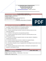 Planejamento Bimestral - 2° Ano EM - 2° Bi