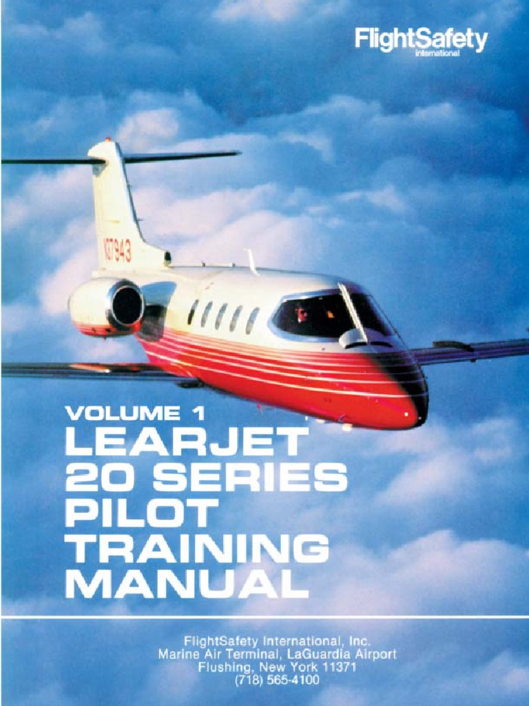 Learjet Aircraft Manuals Pdf : Bombardier LEARJET 45 Manuals – PJLM