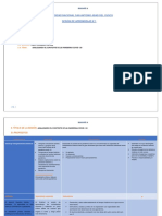 Sesion de Aprendizaje Docente II