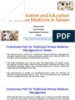 Traditional Chinese Medicine in Taiwan 2021-7-6