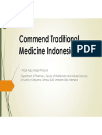 Development Herbal Medicine and Usada CAM in Bali
