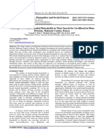 Desafíos de HJF en Su Búsqueda de Medios de Vida en Kenia