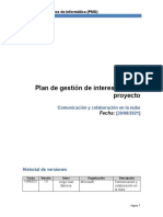 PMO Plan de Gestion de Interesados Microsoft