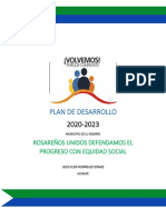 9217 - Plan-Desarrollo-2020-2023 El Rosario