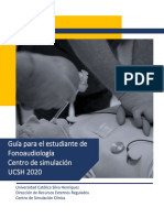 Manual para El Estudiante de Fonoaudiología, Simulación Clínica - Ucsh