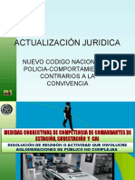 Medidas Correctivas Policía Nacional