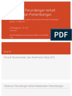 Peraturan Perundangan Dan Dasar Keselamatan Pertambangan