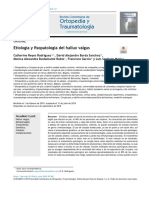 Ortopedia y Traumatología: Etiologia y Fisopatologia Del Hallux Valgus