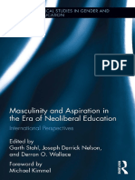 Stahl, Garth, Derrick Nelson, Joseph & Wallace, Derron O. - Masculinity and Aspiration in an Era of Neoliberal Education International Perspectives