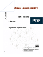 Introdução à Economia (2020/2021): Mercados