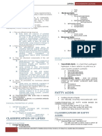 Lipids: Fatty Acids