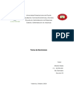 Aspectos Que Deben Tomarse en Cuenta Al Momento de Tomar Decisión en Una Organización