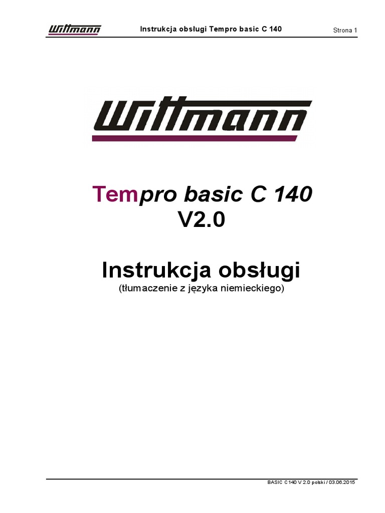 Basic c140 V 2.0 Polski | PDF