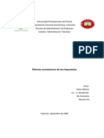 Albanis Salas 6to 53 UNIPAP-FUNDAMETAL Efectos Económicos de Los Impuestos