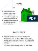 Home Economics and Philosophy