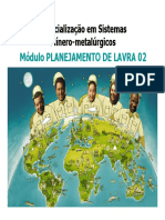 Planejamento de Lavra 02: Cadeia de Produção Mineral