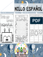 Cuaderno Repaso de Español para Primer Grado Recopilado Por Materiales Educativos Maestras