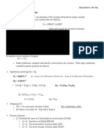 Chemical Equilibrium Review