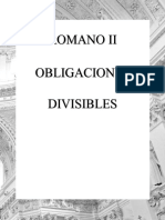 Obligaciones Divisibles Romano